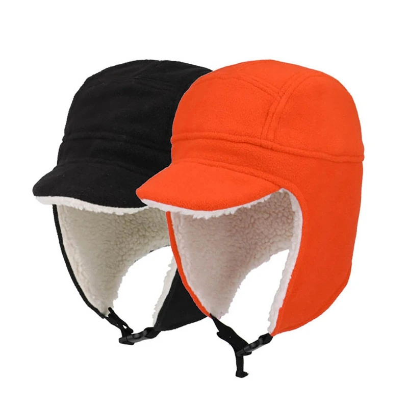 Уличные велосипедные Лыжные шапки шапка бомбер с мягкими толстыми