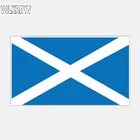 Volkrays креативные автомобильные стикеры шотландский Флаг, аксессуары для мотоциклов, отражающая Водонепроницаемая Солнцезащитная виниловая наклейка, 5 см * 10 см