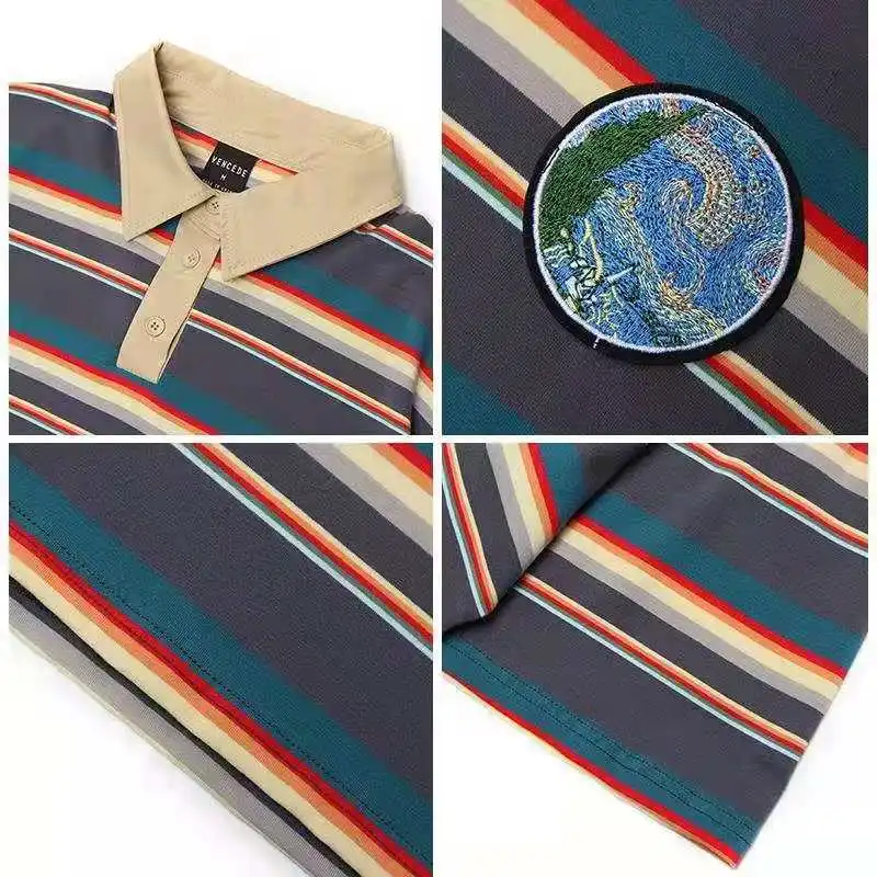 

100% Cotton Casual Stripe Fashion trend Funny AnimeOne direction Gothic Harajuku Sonic Vintage clothes .