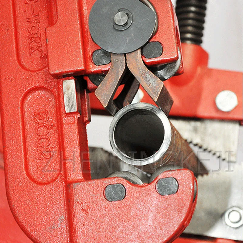 

Manual Metal Cutting Machine Spiral Pipeline Cutter Tool Heavy Pipe Stainless Steel Pipe Cutter Cut tube Outer Diameter 21- 63mm