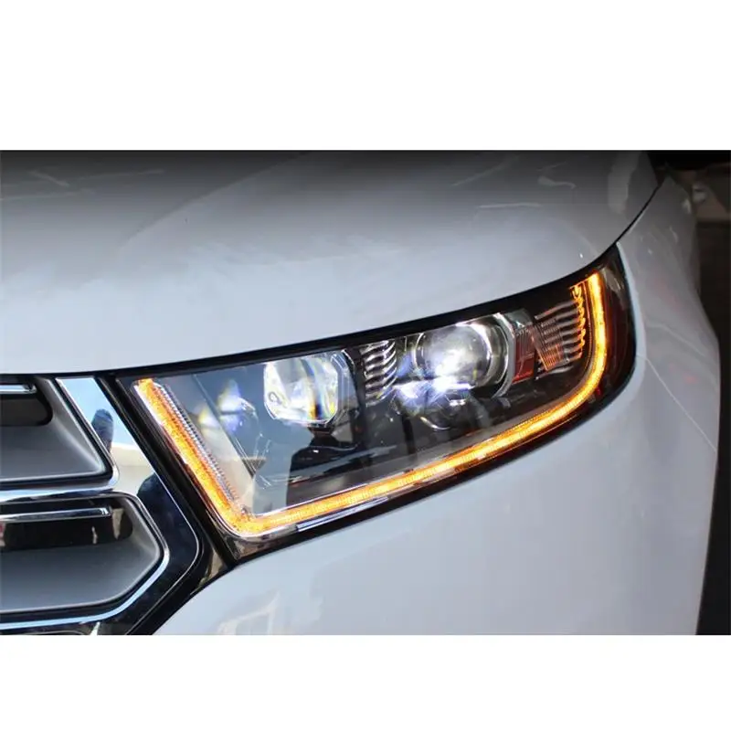 Drl Cob наружные фары для дневных ходовых огней Luces Led Para Автомобильные в сборе 15 16 17 18