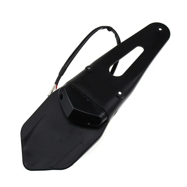 

Задние брызговики для мотоцикла и велосипеда, стоп-сигнал, задние фары, Мотокросс, эндуро, брызговики, 12 светодиодный, светильник онарь