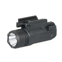 ppt hot sale new tactical flashlight led weapon torch black color for hunting for shooting hk15 0121