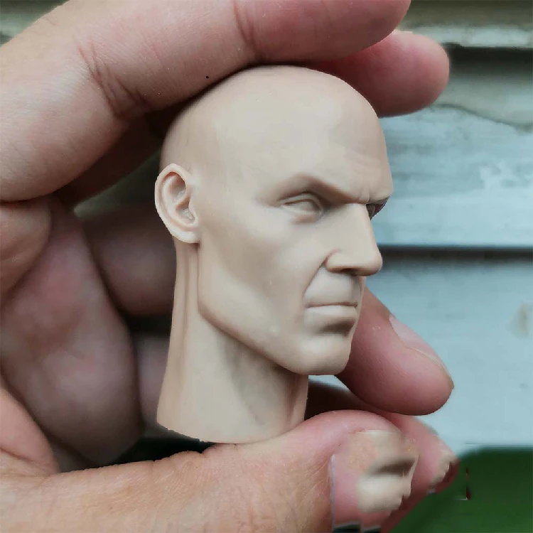 Модель 1/6 года Мужская голова-убийца Неокрашенная Версия игры для тела 12 фигурок
