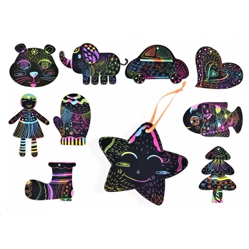 Искусство и ремесла для детей diy игрушки цветной картон креативные Сделай Сам