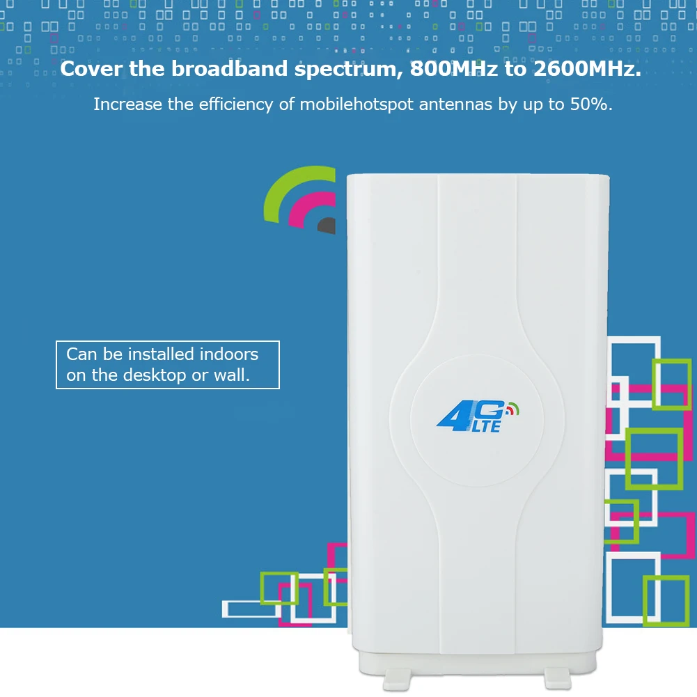 4G LTE пылающая быстрая Крытая настольная стена 88DBi Антенна внешняя пластина