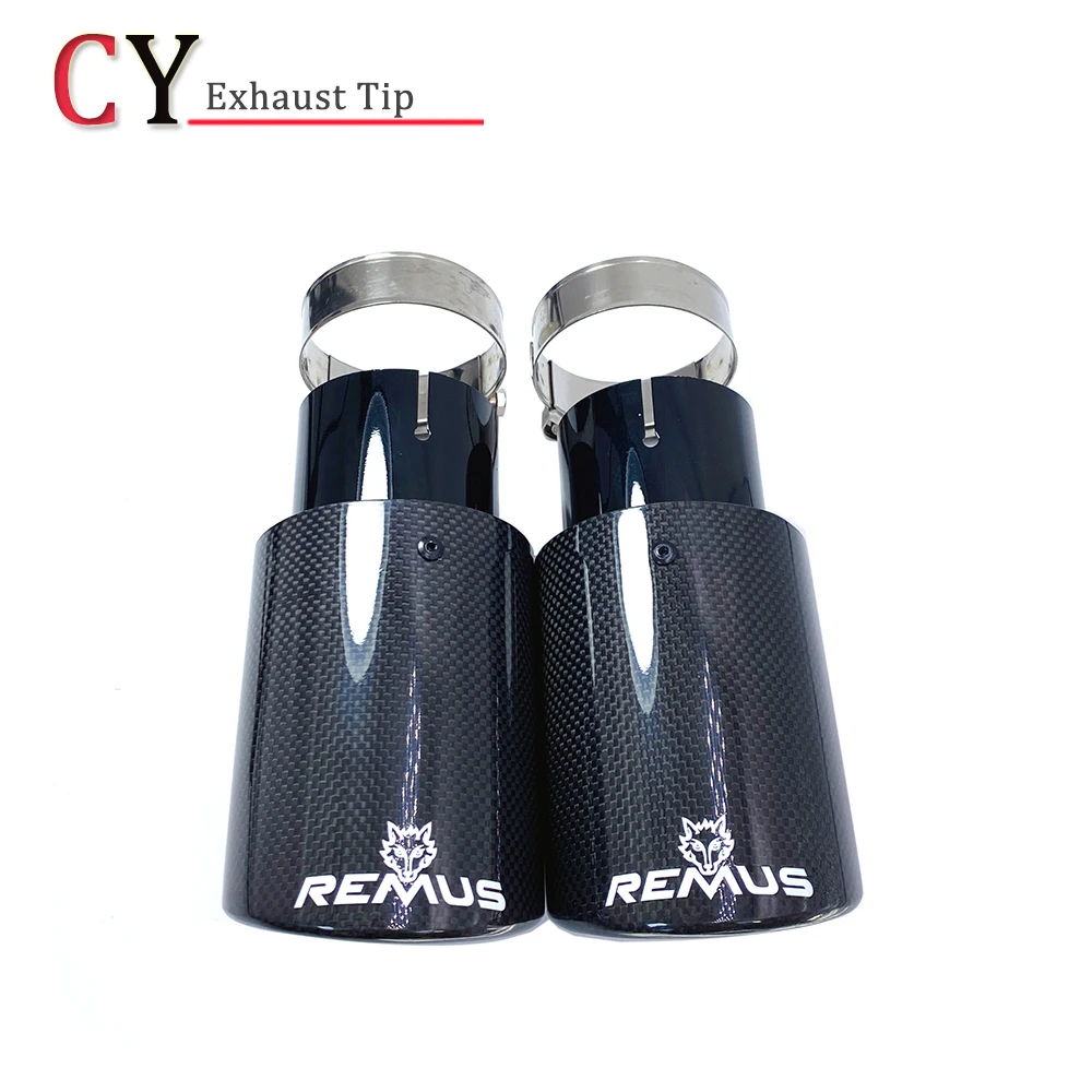 1 шт. Универсальный черный Нержавеющая сталь одинарной выхлопной трубой