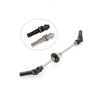 suitable for wpl model mn model jjrc rc car metal upgrade and modification parts a pair of front axle universal joints