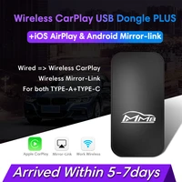 joyeauto mmb universal wireless apple carplay dongle plus airplay android mirrorlink usb adapter video player car accessories