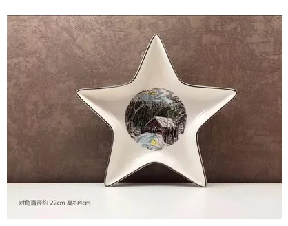 Элегантный обеденный набор в стиле дружеской деревни посуда английском