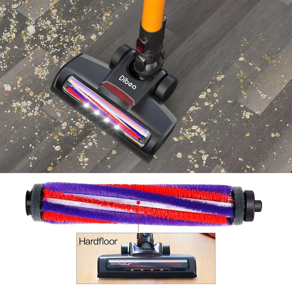 Профессиональная щетка ролик для Dibea D18 беспроводной вертикальный