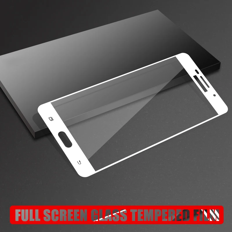 9D Full Cover Tempered Glass For Samsung Galaxy A3 A5 A7 J3 J5 J7 J530 J730 S7 Screen Protector Protective Glass Film