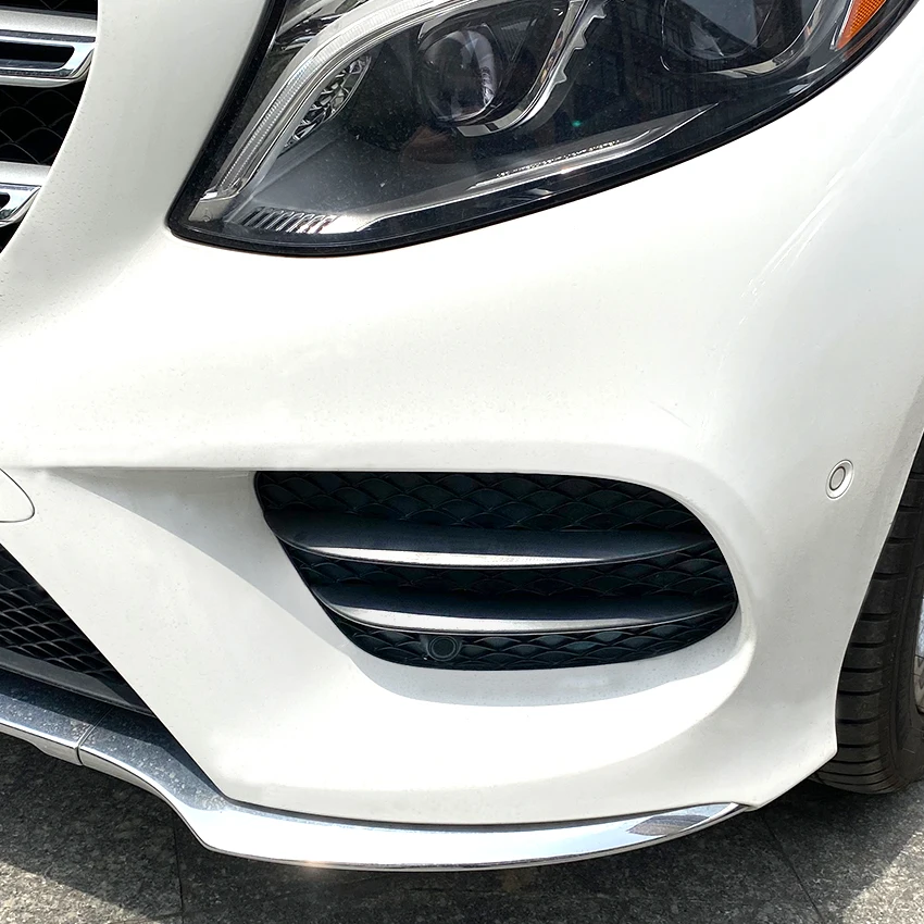 

For Mercedes Benz GLE GLS GLE Coupe Class W166 X166 C292 AMG Front Bumper Fog Light Grills Accessories Car Styling