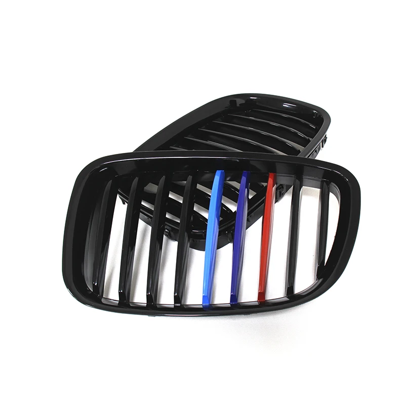 

Front Bumper Grille For BMW 5 Series GT F07 Auto Parts Three Colors single slat grill 2010-2016