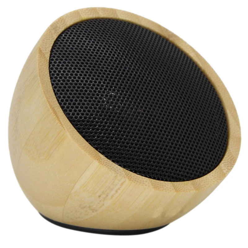 Деревянный беспроводной мини динамик Bluetooth использует 1 или пару из 2 для