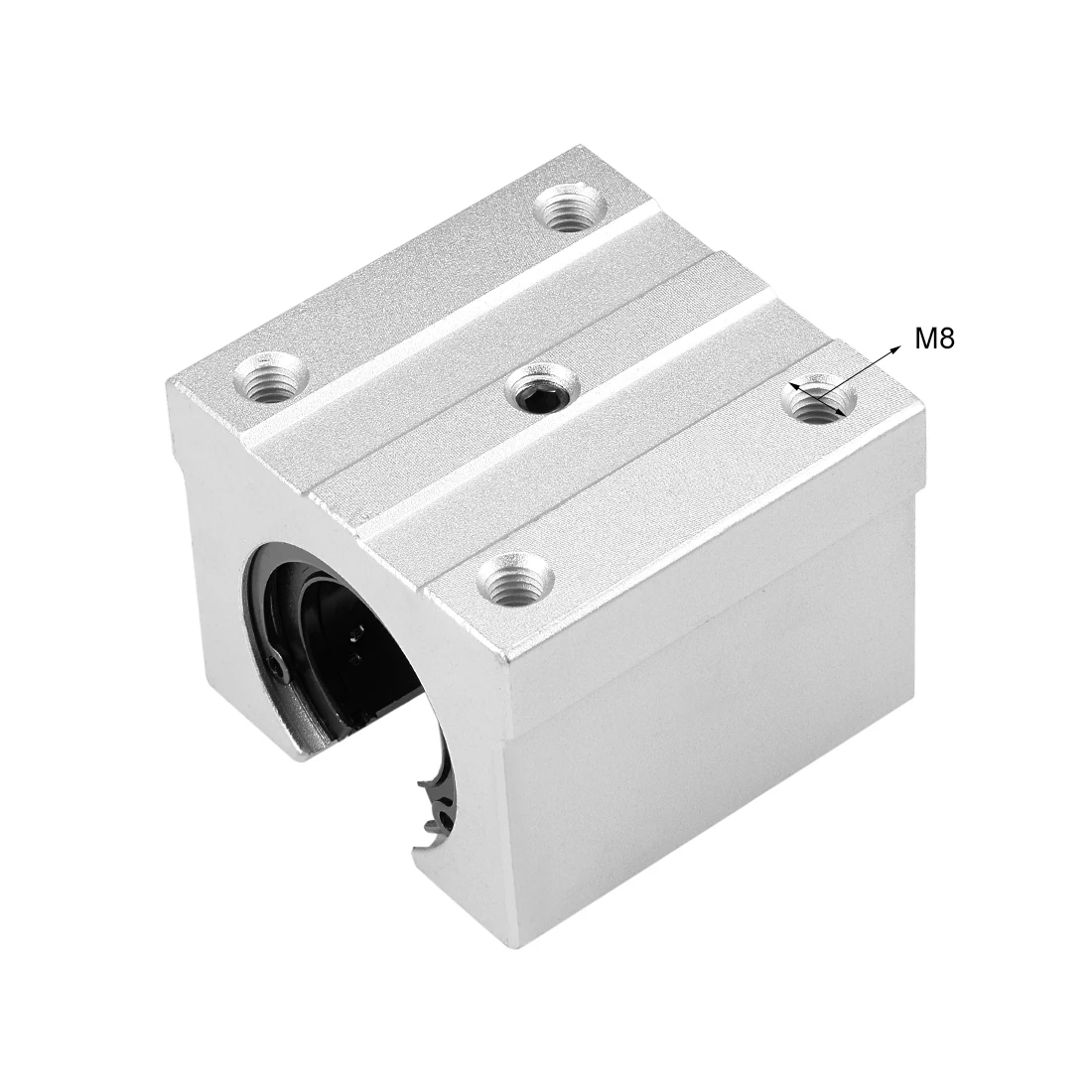 

uxcell 30mm Linear Ball Bearing SBR30UU Slide Block Units, 30mm Bore 50 x 50mm Mounting Hole
