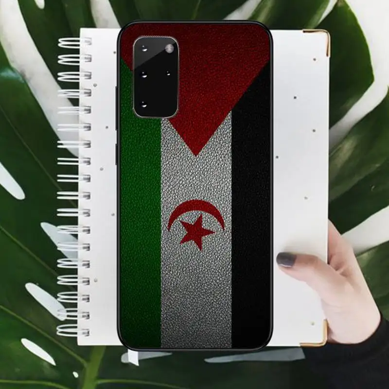 

Western Sahara Flag Phone Case For Samsung Galaxy S5 S6 S7 S8 S9 S10 S10e S20 edge plus lite