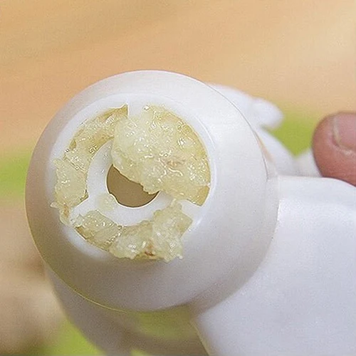 1 шт. кухонный вспомогательный инструмент ручка чеснока имбиря измельчитель для