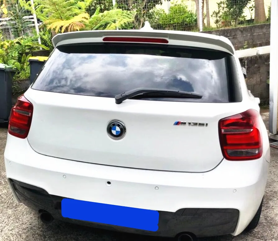 Спойлер для BMW F20 F21 2015-2018 116i 120i 118i M135i высокого качества ABS Материал заднее крыло