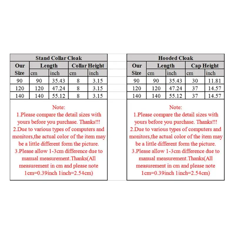 

Adult Kids Halloween Black Red Vampire Cloak Double Layer Knitted Reversible Witch Long Cape Cosplay Party Costume