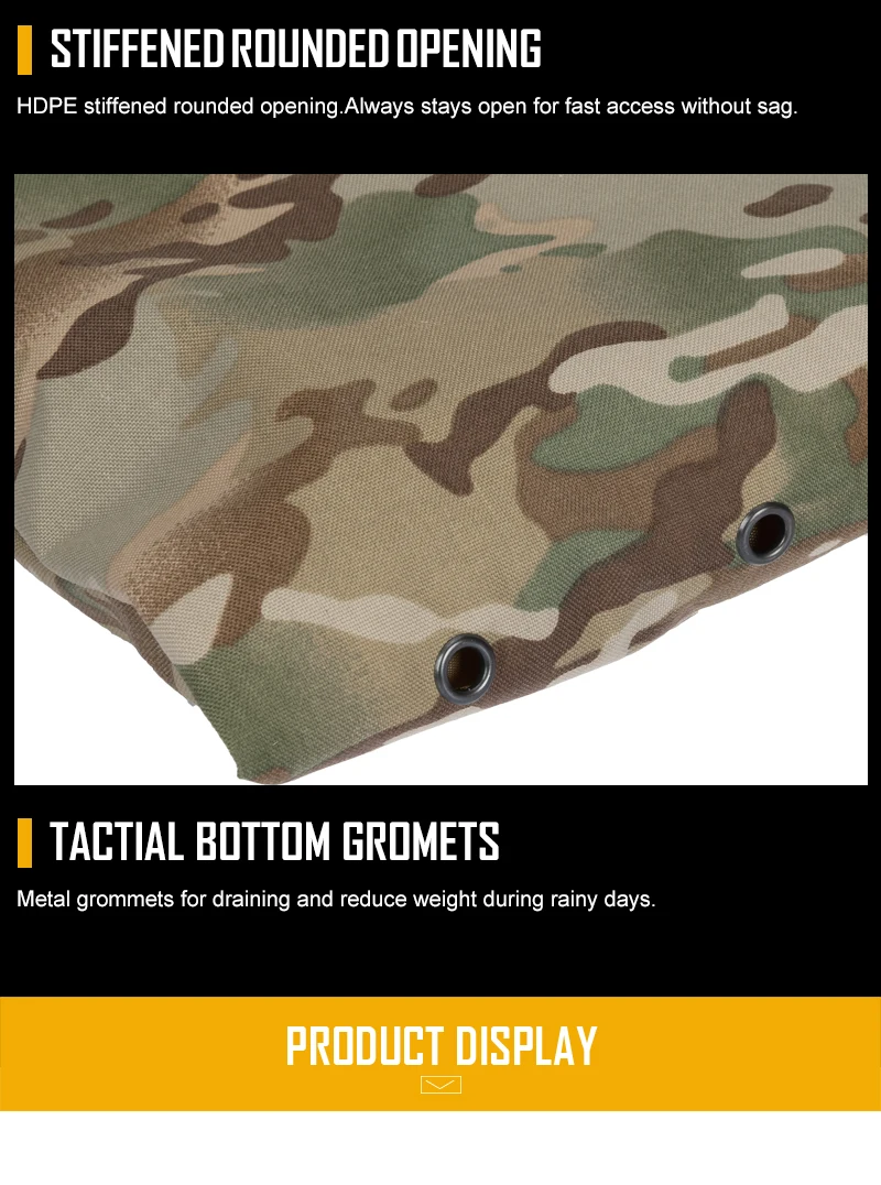 IDOGEAR MOLLE Magazine Dump Pouch Тактический Магнитный Drop Pouch Recycling Bag сумка для хранения 3550