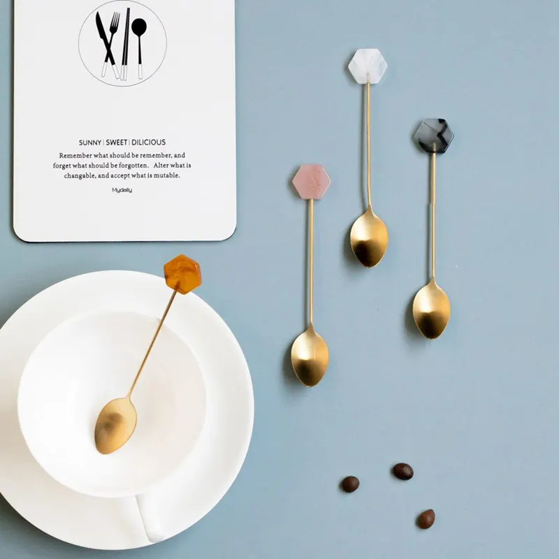 

4 шт./набор, ложка из нержавеющей стали