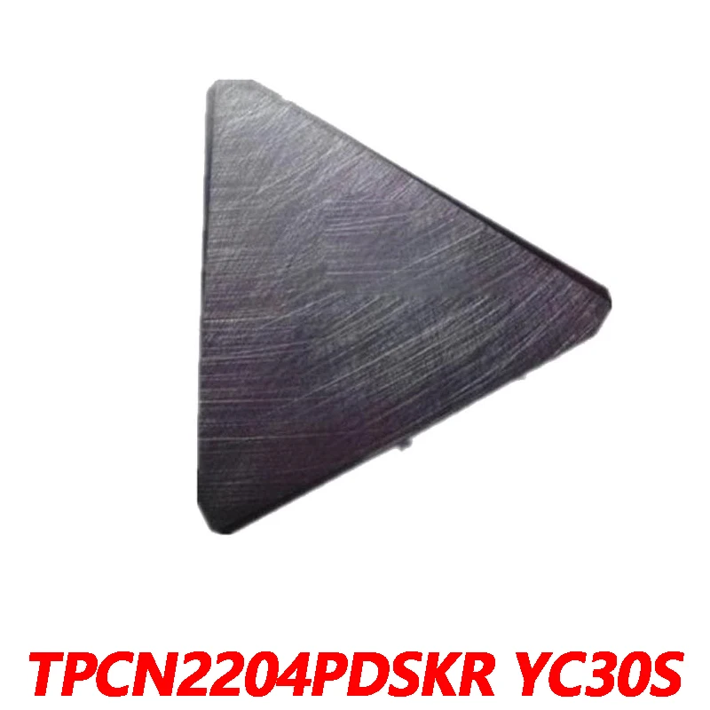 

100% Original TPCN TPCN2204PDSKR YC30S 10pcs Carbide insert 2204PDSKR CNC lathe blade Machining of steel Quality Assurance