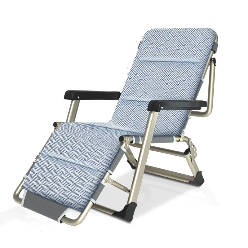 구매 접이식 의자 점심 휴식 낮잠 의자, 여름 시즌 사무실 침대 의자 게으른 휴대용 해변 홈 안락 의자