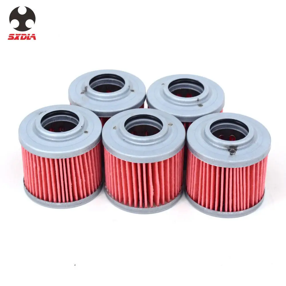 Мотоцикл 5 шт. машинный фильтр для масляного фильтра двигателя BMW Aprilia Bimota Bombardier CCM