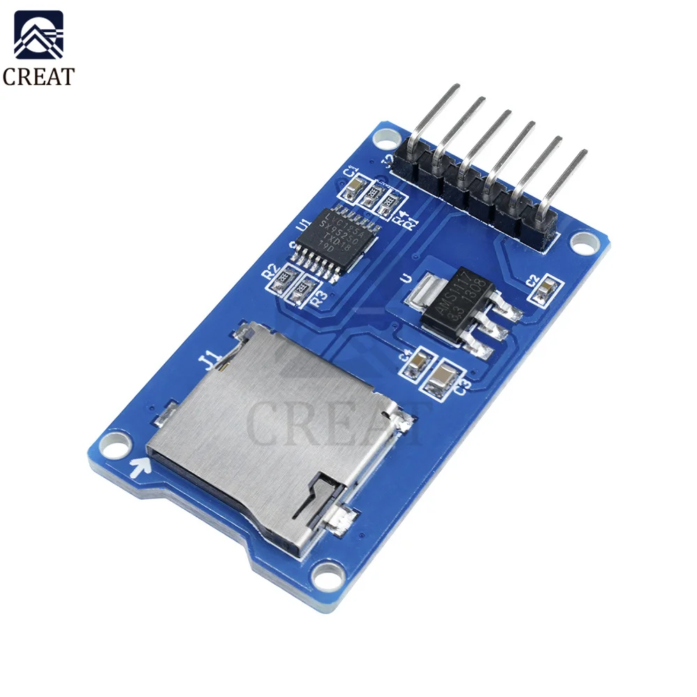 Плата для хранения Micro SD 2 шт. адаптер TF-карты экран памяти расширительный модуль