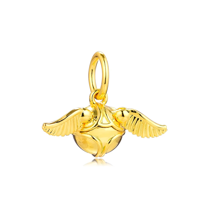 Женский браслет с подвеской Golden Snitch ювелирное изделие из стерлингового серебра
