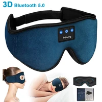 sleep headphones 3d bluetooth 5 0 headband wireless sleep artifact breathable music eye mask earbuds for side sleeperair travel