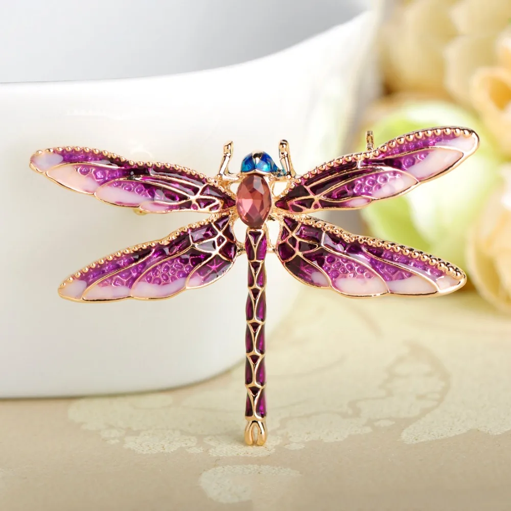 Женская/Детская эмалированная брошь в виде бабочки | Украшения и аксессуары