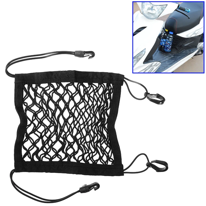 

ATVs Motorcycle Luggage Net 1pc Fuel Tank Store paper towels Black Mesh Cargo
