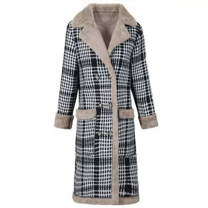 Размера плюс 3XL женское меховое пальто 2020 Европейская Женская модная новая