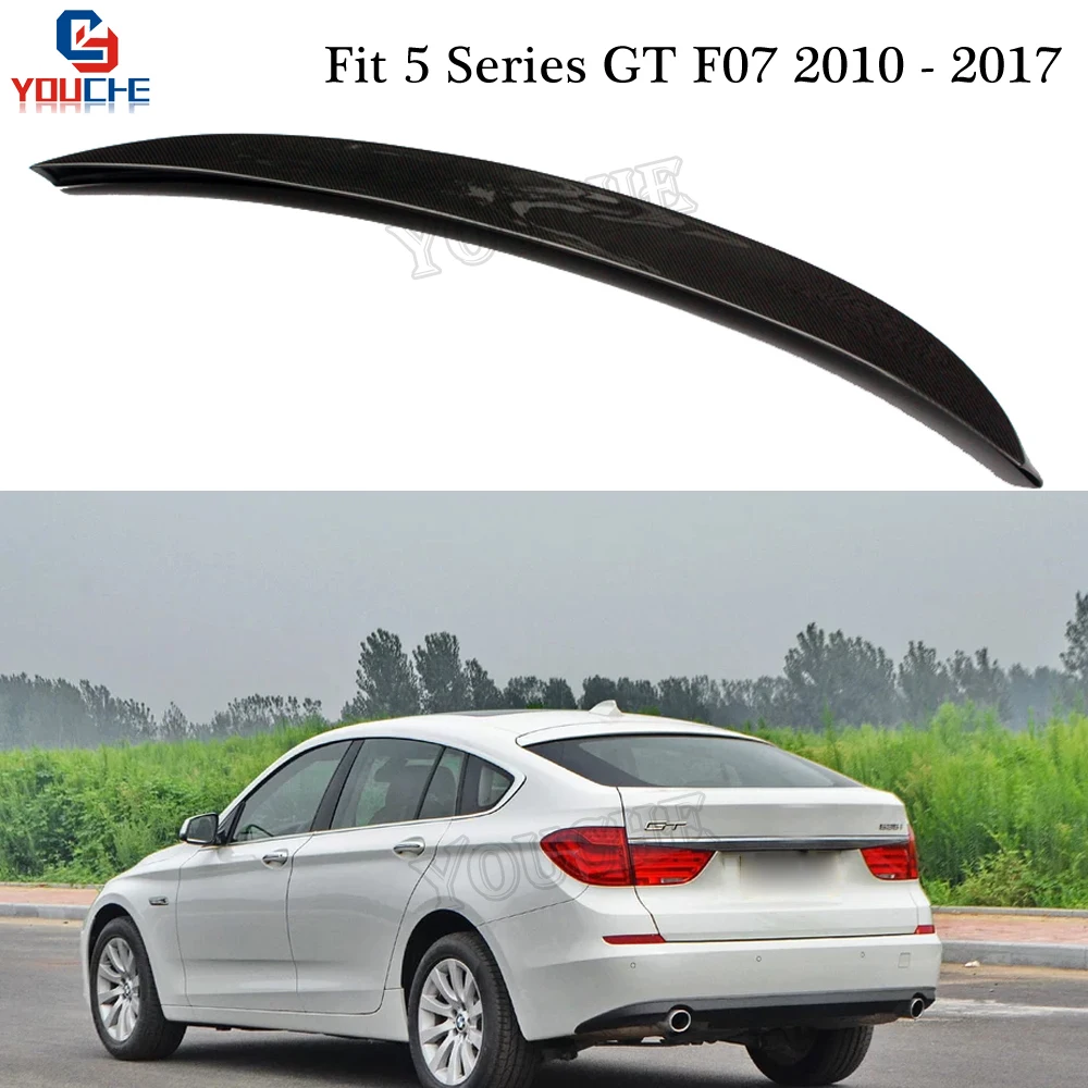 Задний спойлер из углеродного волокна переменного тока для BMW 5 серии GT F07 2010 2017