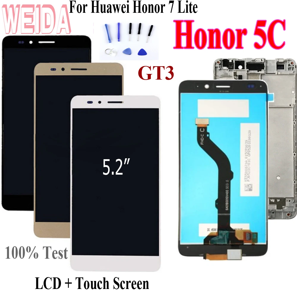 5 2 &quotдля huawei Honor 5C lcd кодирующий преобразователь сенсорного экрана в сборе