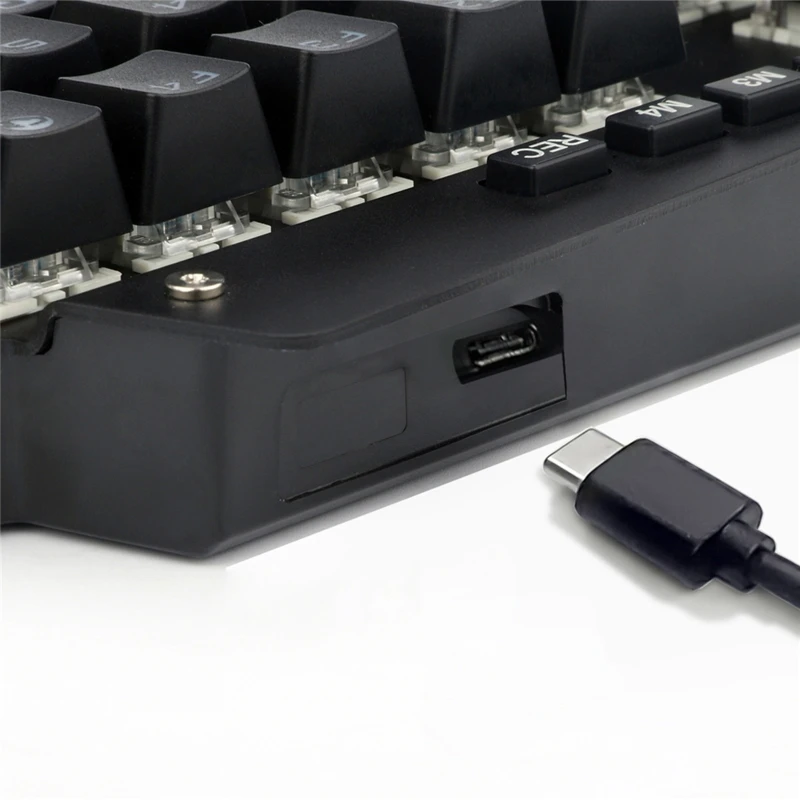 

K700 One-hand Mechanical Gaming Keyboard RGB LED Backlight Outemu Switch Macro Defines 44 keys Keyboard Wholesales