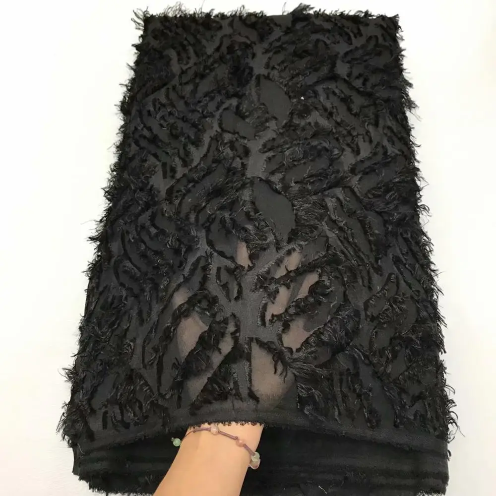 Самая популярная 3d кружевная ткань жаккард Tissu Нигерия высокое качество