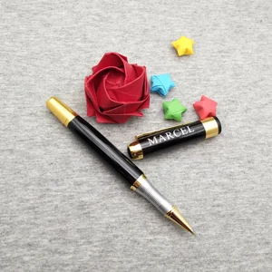 1 шт. гелевая ручка на заказ с вашим именем текст персонализированные обратно в школу подарок для студентов Бесплатная доставка wiwth Подарочный мешочек