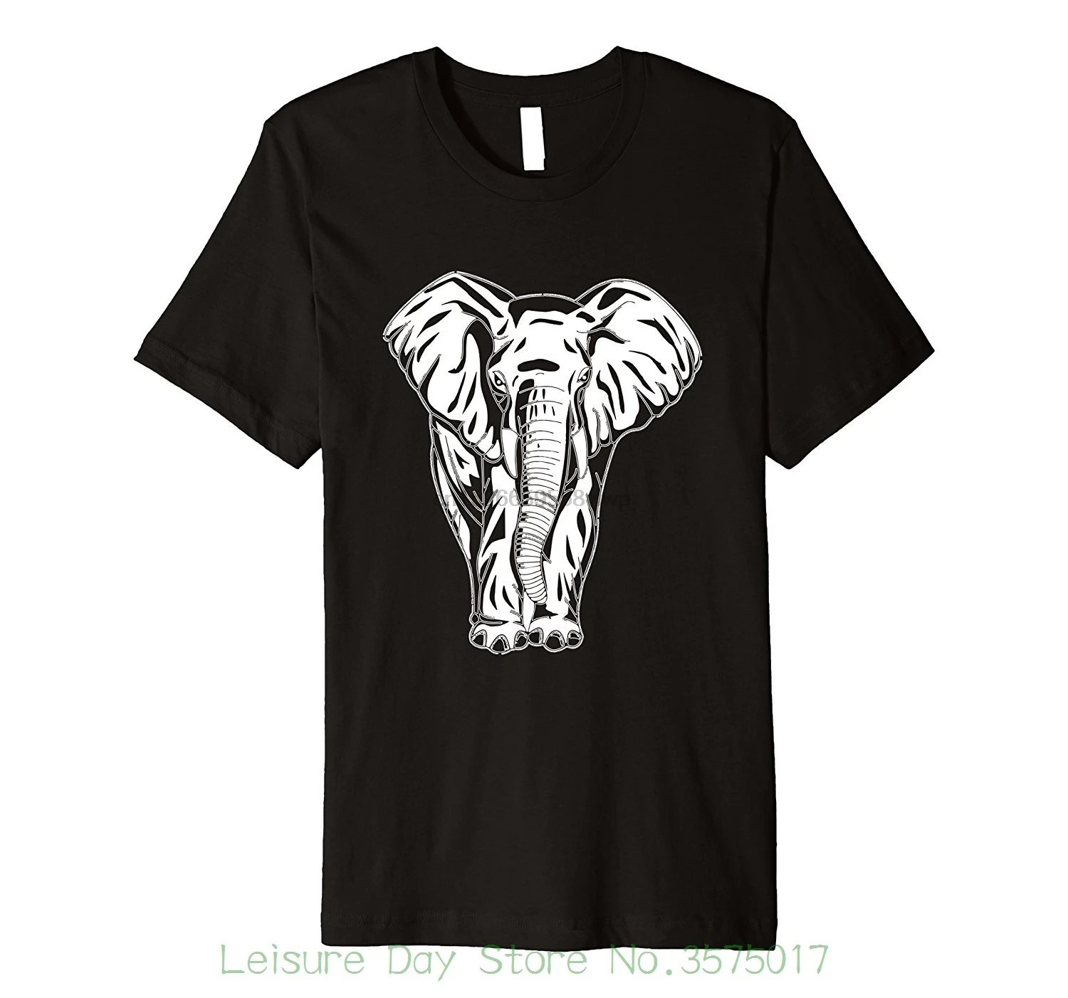Men T-shirts Summer Style Fashion Swag T Shirts. Elephant Shirt - African Tshirt |