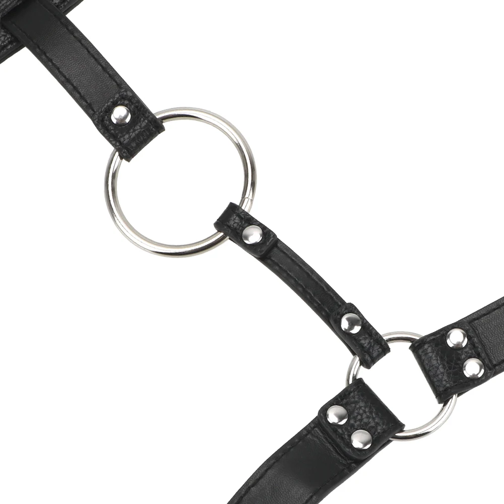 IKOKY Sex Shop Butt Plug And Dildo Harness Belt Leather Chastity Device Toys For Men Women Underwear Pants Erotic | Красота и