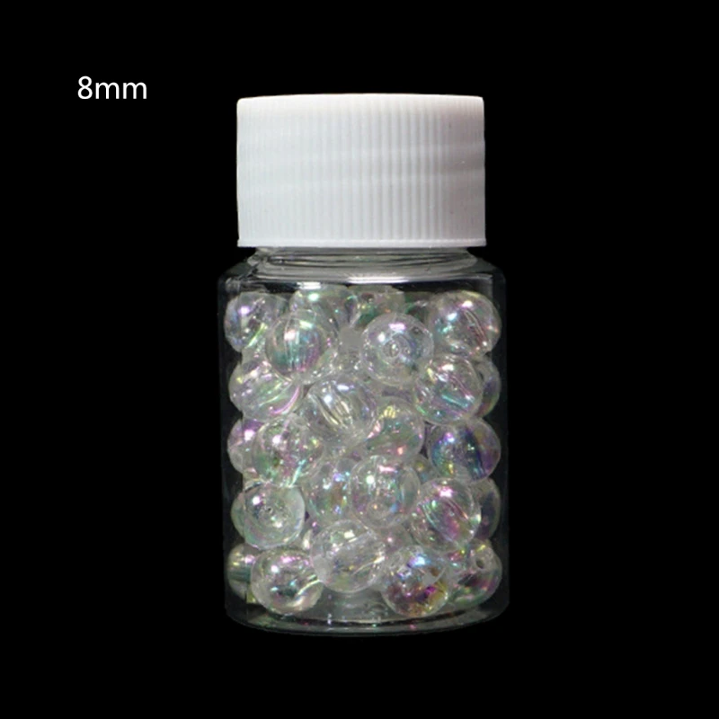 

Diy Hand-made Materials Symphony Dreamland Bubble Beads Acrylic Beads Earrings Accessories Earrings Perforated Beads