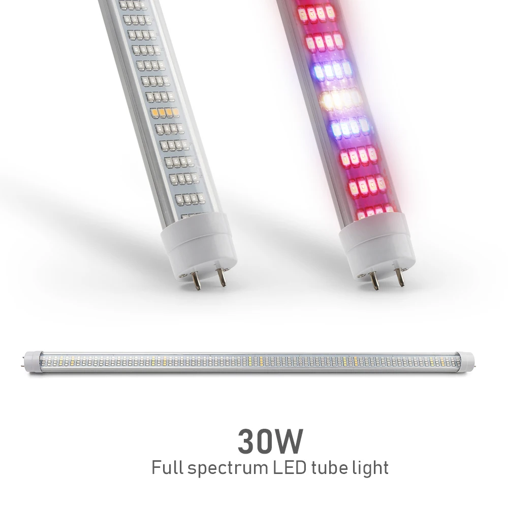 Светодиодная лампа T8 полного спектра для выращивания растений комнатная