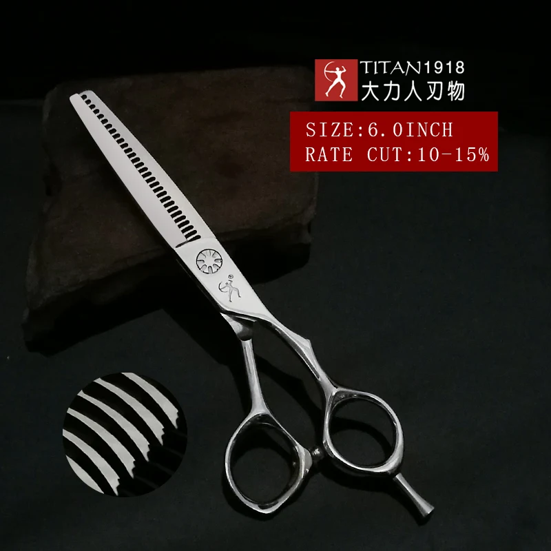 Titan hairdressing scissors barber tools for hair professional thinning shears vg10 steel 6.0 inch | Красота и здоровье