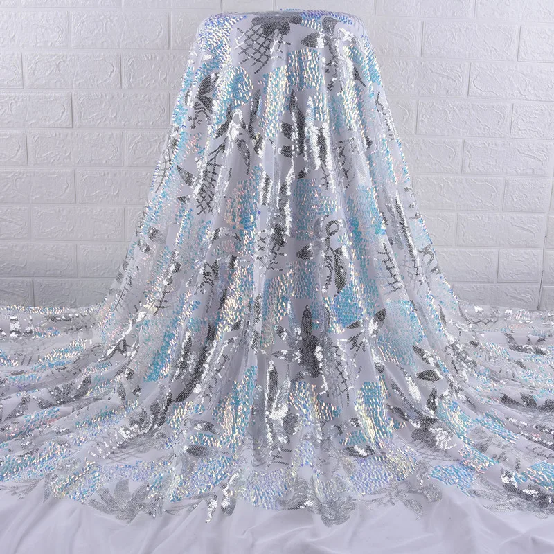 Кружевной топ с блестками красного вина блестящий французский тюль африканская