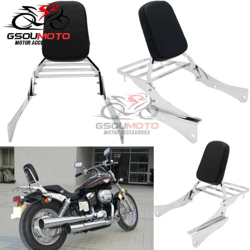 Багажная стойка для мотоцикла Honda Shadow Spirit VT750 Черная Вдова VT 750 DC 750DC 2001 2008 2007 2006| |