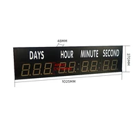 shopping mall showcase advertising player 4 inch lcd digital sign hd display countdown timer day hour minute second