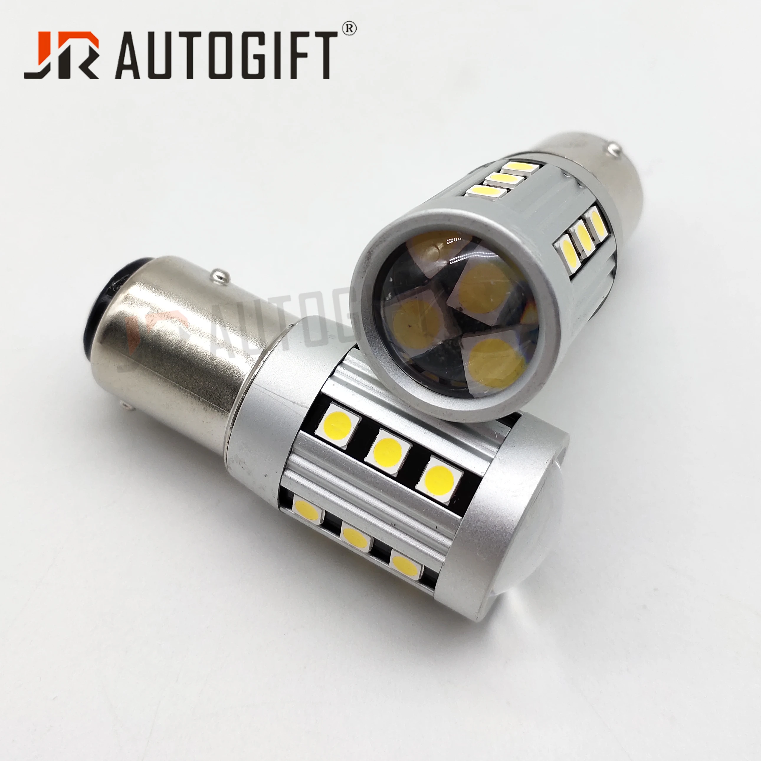 10PCS Car-styling 3030 24 SMD 1156 1157 3156 3157 7440 7443 Base Type Led Bulb 12V-24V Parking Driving Backup Turn Tail Light | Автомобили