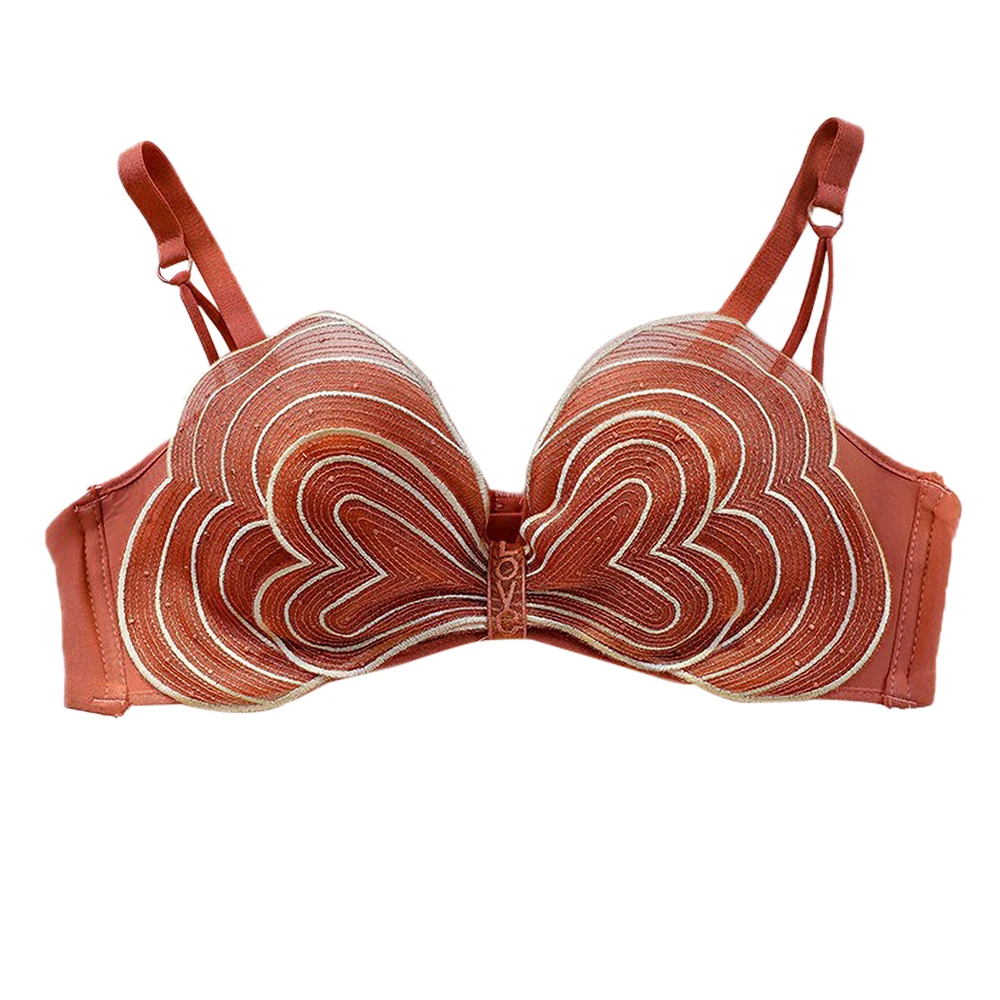 

Fridayin Women's Lace Bras Without Bones Female Sexy Seamless Push Up Breathable Brassiere Underwear